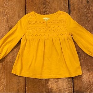 OshKosh crochet detail top size 4T